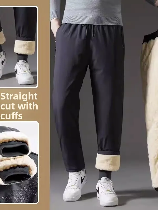 

Thiened Fce Winter Ski Pants ex Windproof Waterproof Hiking Travel Thermal Equipment Cotton Trousers Harbin Sle