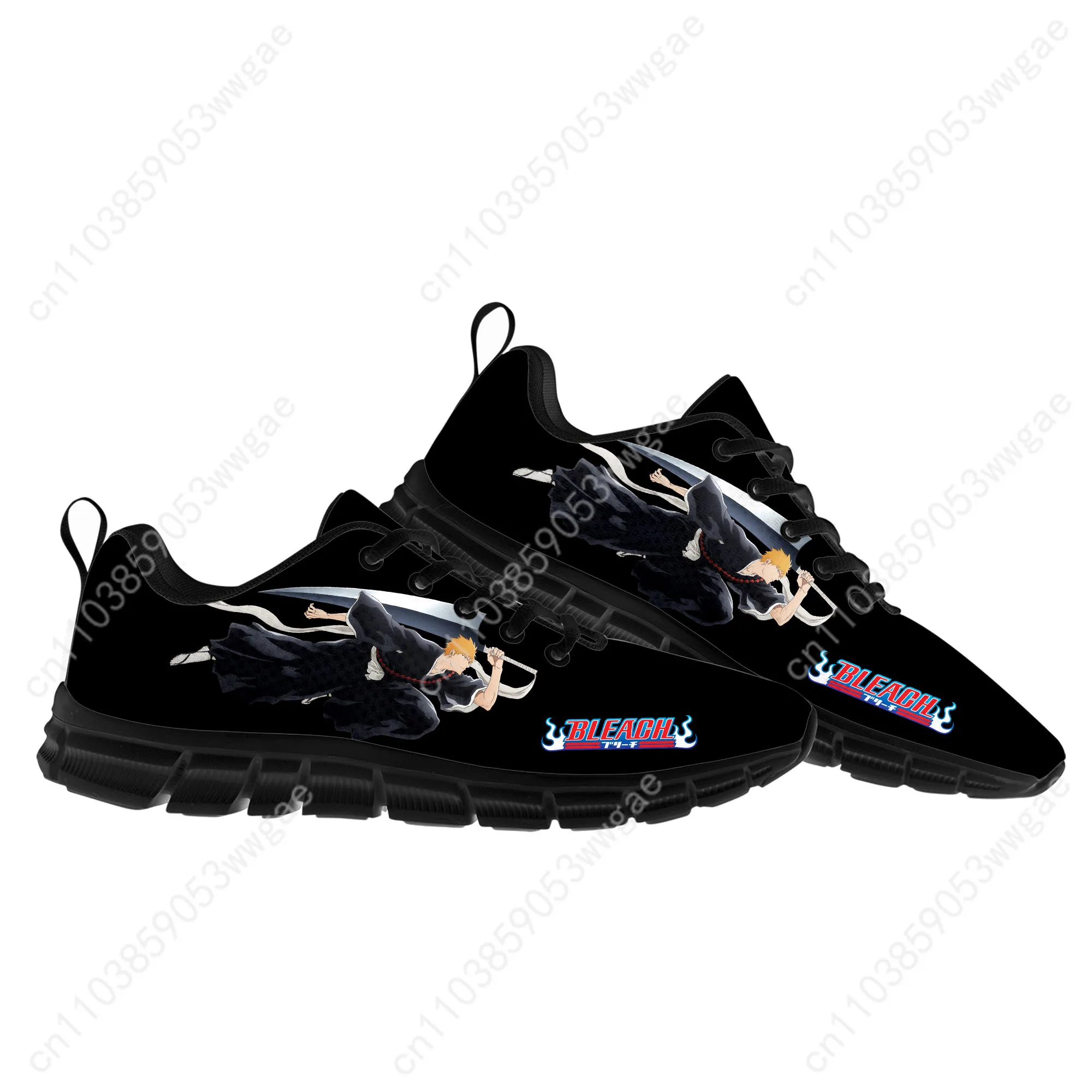 Bleach Anime Sneaker Man Women Teenager Customized Sport Shoes Casual High Quality Fashion Comfortable Durable Customized Shoes
