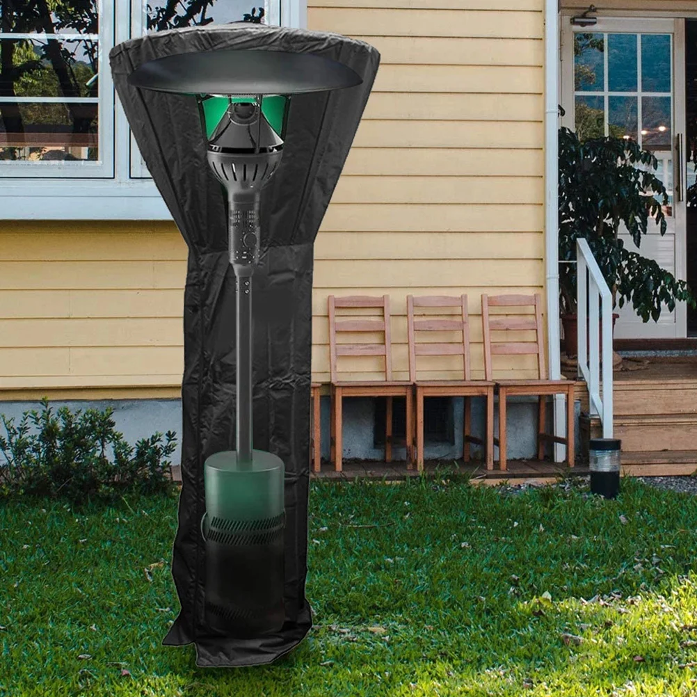 

1pc Waterproof Heater Outdoor Oxford Fabric Protective Cover For Patio Heater Stand Up 43X43X83Cm Garden Rain Cover