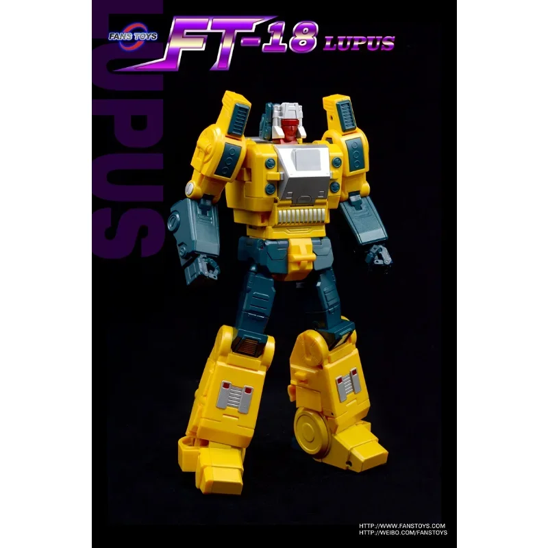 Transformatie Fanstoys Ft18 Ft-18 Lupus Leider Krijger Weirdwolf Mp Ratio Actiefiguur