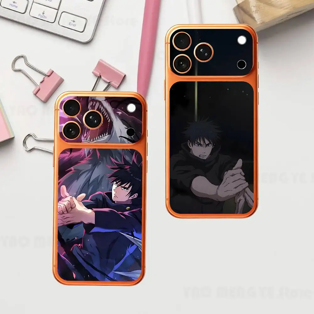 

Cool Anime Boy M-Megumi Fushiguro For IPhone 17 Pro ProMax Full Back Cover Decal Wrap Skin Rear Protective Sticker Film