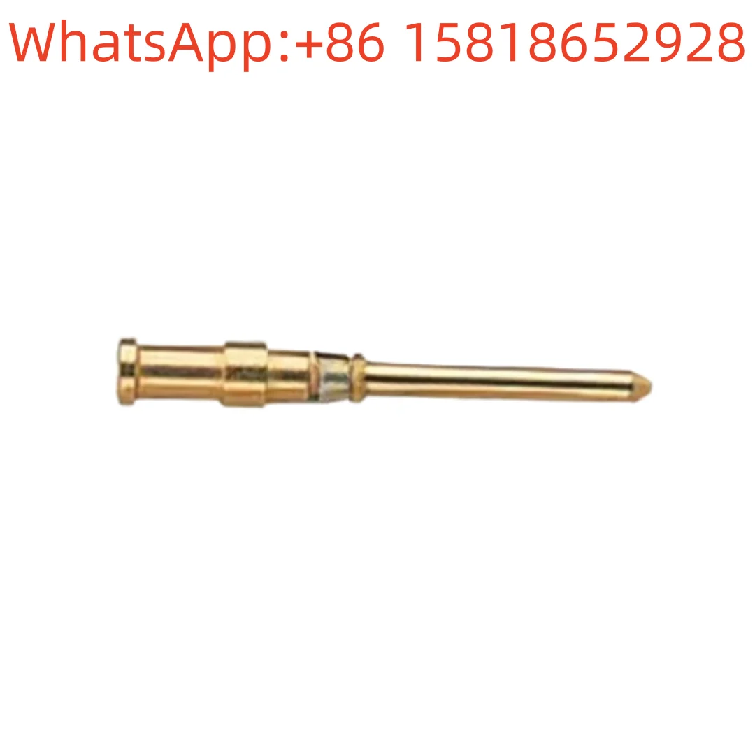10pcs 09150006123 Gold-plated 10A Male Pin 0.5 Hardin Heavy-duty Connector Cold-pressed Pin