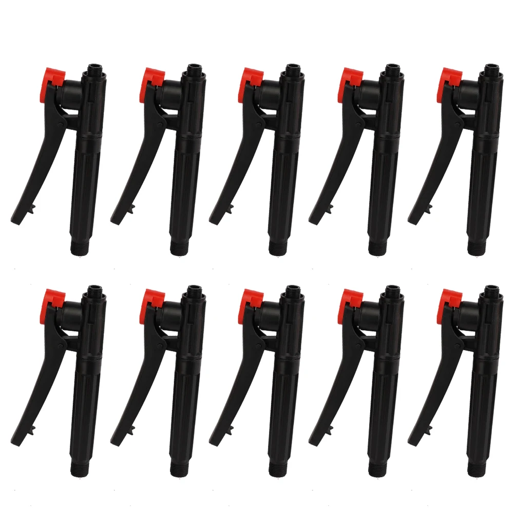 10Pcs Red Hand Switch For Electric Sprayer Agricultural Handle Accessories Plastic Replacement Part For Garden Farm Irrigation T