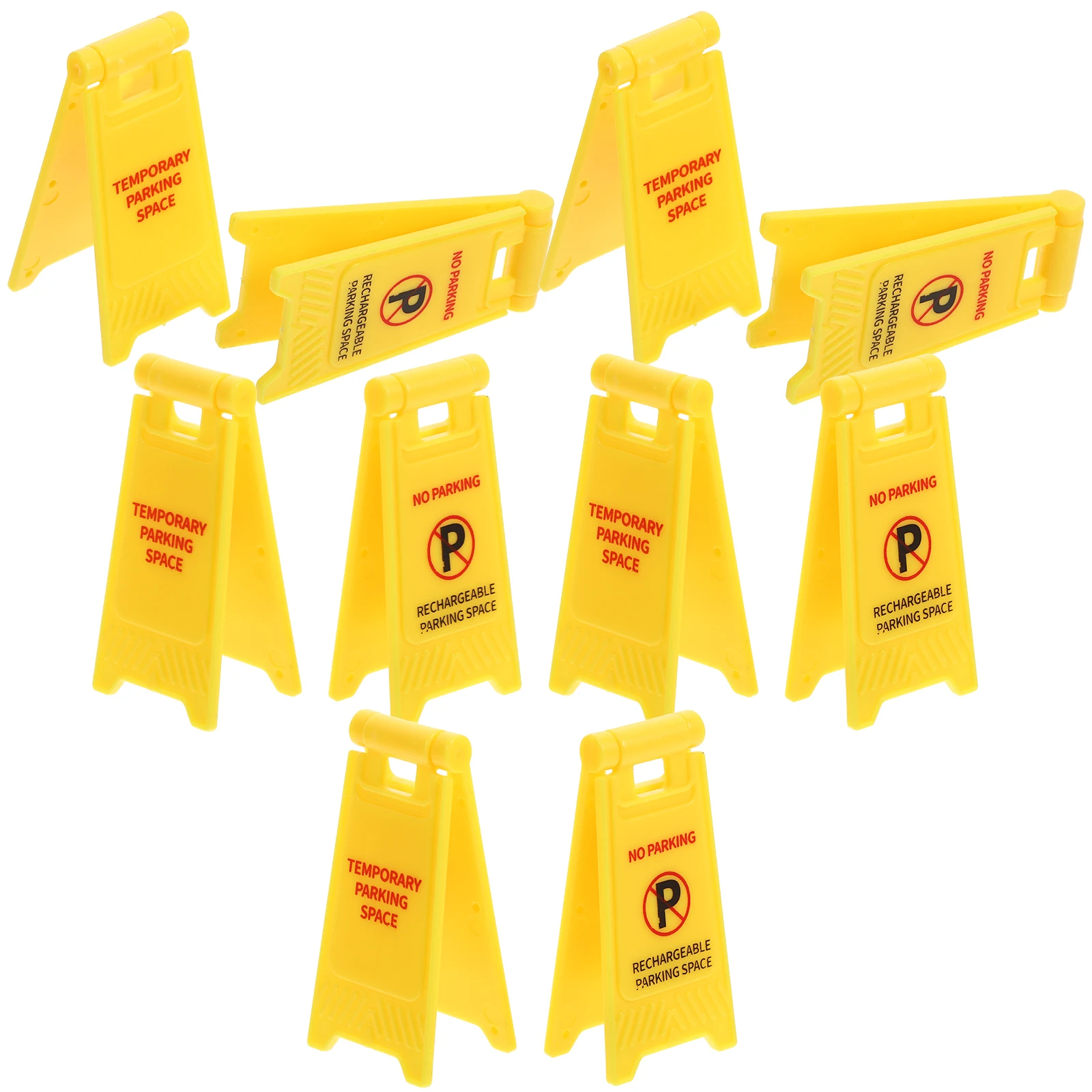 

10 Pcs Signs Mini Traffic Signs Safe Educational Toys For Kids Road Sign Models Traffic Road Sign Models Signals
