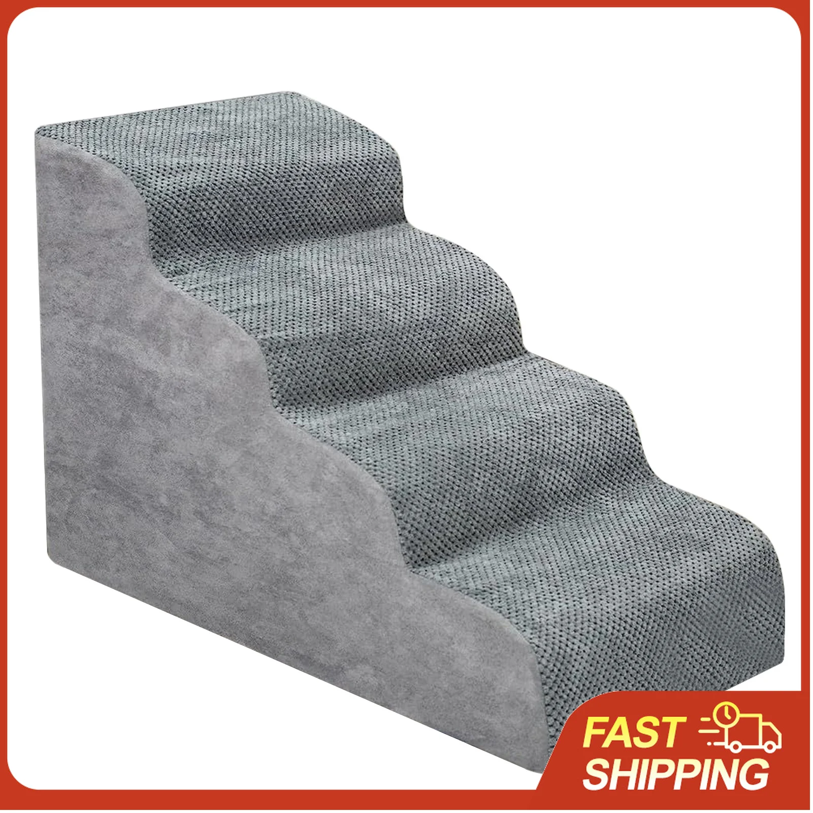 

Лестница для собак, нескользящая, 4-ступенчатая, для кровати, съемная и моющаяся, для дрессировки и использования в качестве пандуса