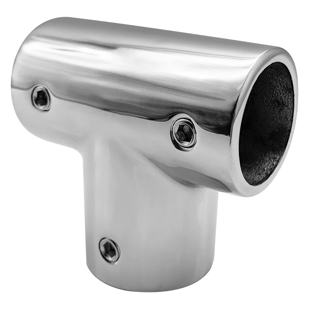 316 Roestvrijstalen T-Rail Fitting 3-weg T-Stuk Buisleiding Connector Voor 22Mm/25Mm/30Mm Od Leuning