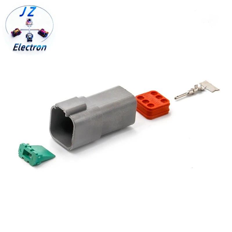 5PCS/SET DT04-6P Automobile docking terminal harness plug-in plug