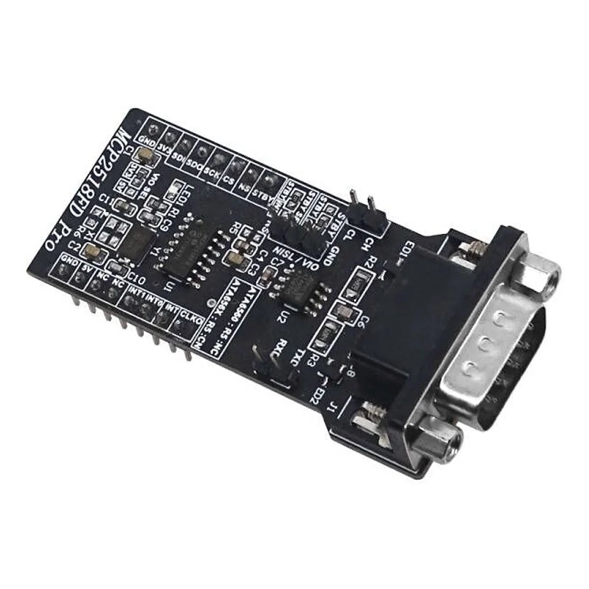 

ABUOSPI to CANFD Module MCP2518FD Module ATA6560 Transceiver CAM Bus Module Super MCP2515 Controler Module