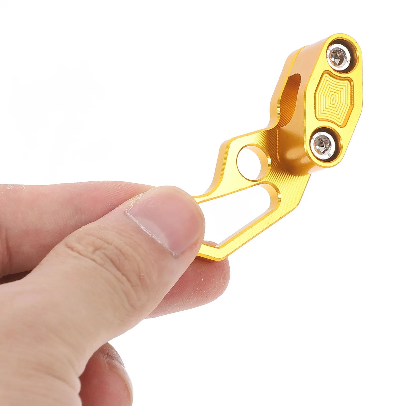 

Brake Line Mounting Clip Motorcycle Aluminum Alloy Stable Wire Fixation Brake Cable Clamp Throttle Cable Clip Hole Line Clamp