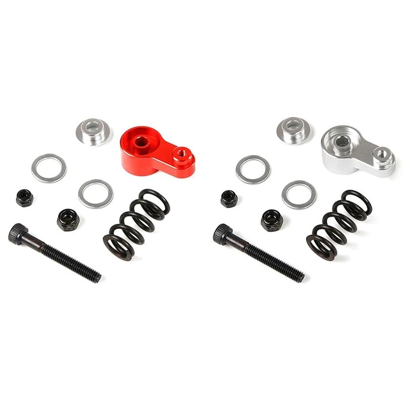 Para BAHA CNC Kit de brazo basculante de amortiguador de Metal para 1/5 HPI ROFUN BAHA ROVAN KM BAJA 5B 5T 5SC piezas de coche Rc