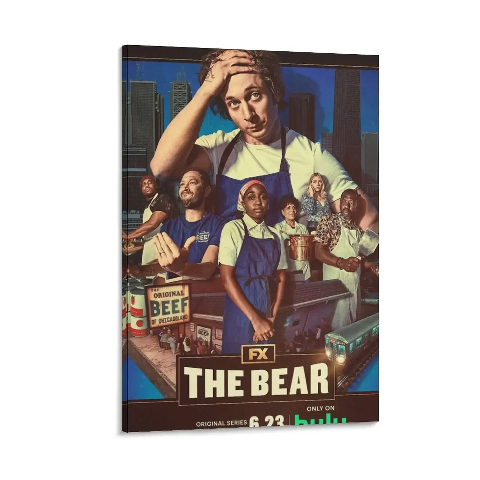 

The Bear (2022) Canvas Painting decorative items for home bedrooms decor home decoration luxury