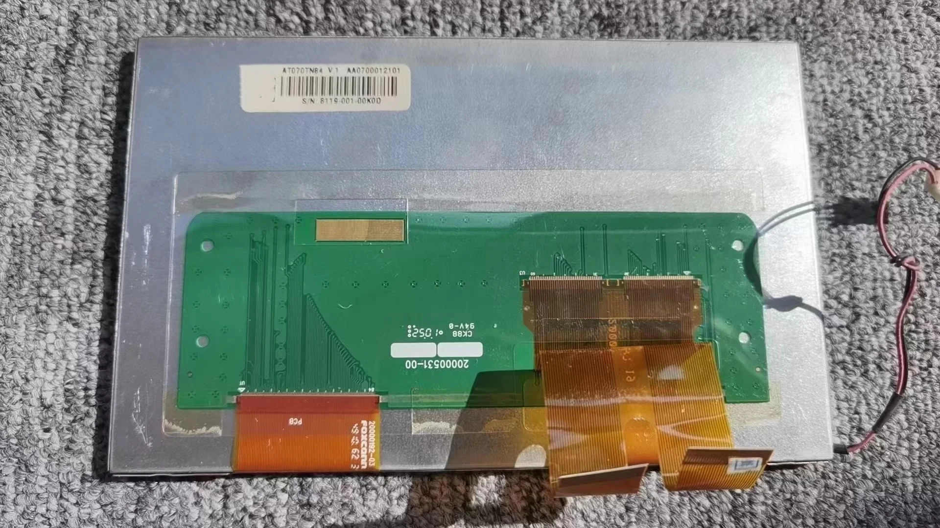 Tela LCD original AT070TN84 V1