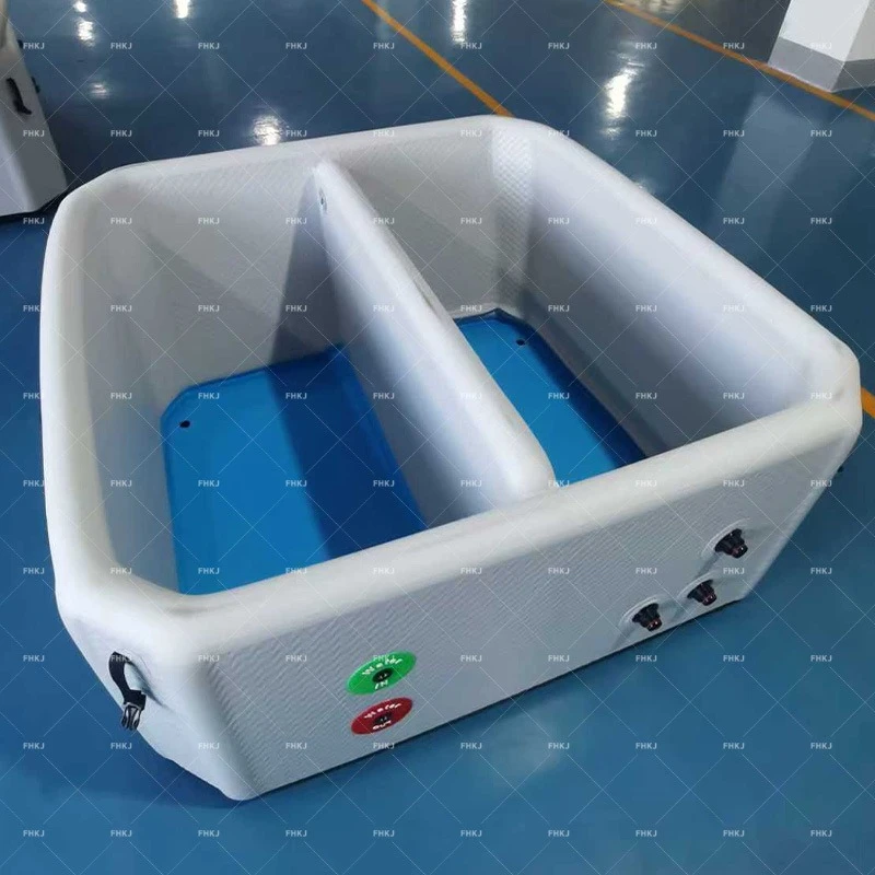 

Inflatable Ice Bath Tub Heating Pool 2-in-1 Inflatable Bath Tub