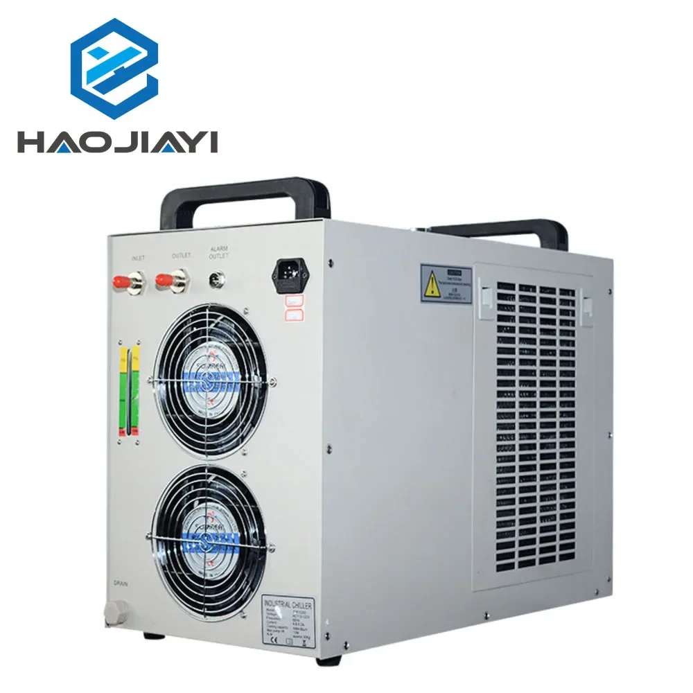 HAOJIAYI S&A CW5200 CW5202 Industry Air Water Chiller  for CO2 Laser Engraving Cutting Machine Cooling 150W Laser Tube