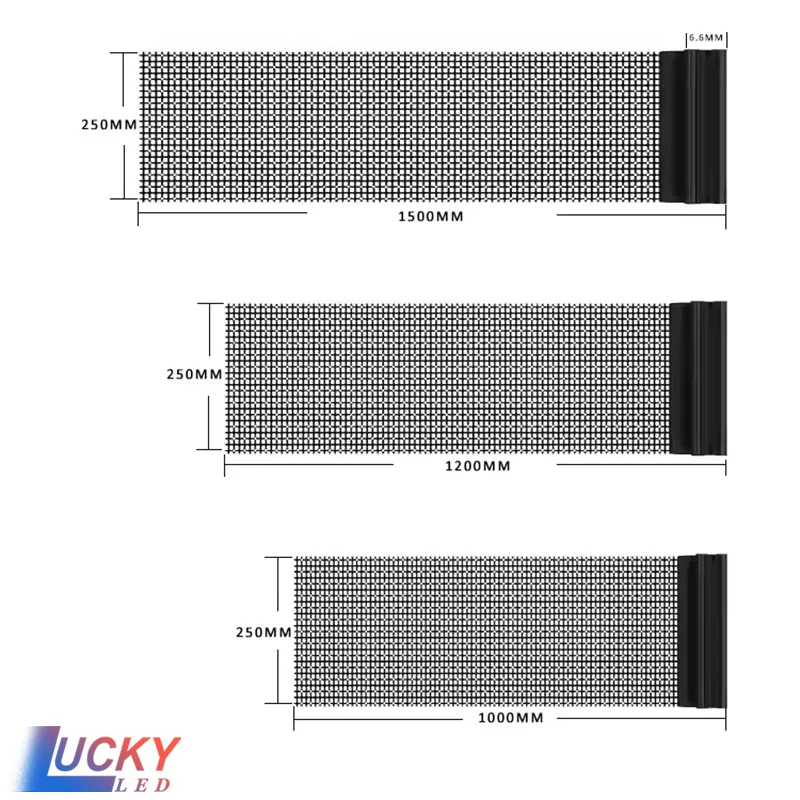 Przezroczysta holograficzna siatka projekcyjna, duża ekran projekcyjny 3D do hologramów, ekran do wyświetlania na scenie.