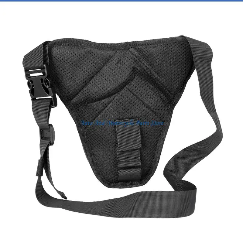 P9FD Strong Motorcycle Thigh Pack with Adjustable Straps & Multiple Pockets for Ride