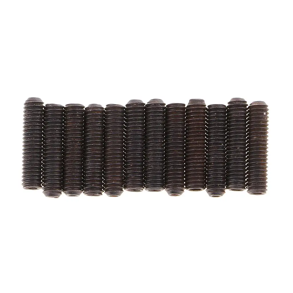 String Saddles Hexagon Screw Black Gold Iron Tremolo Bridge Electric Guitar Parts for DIY Guitar Kit