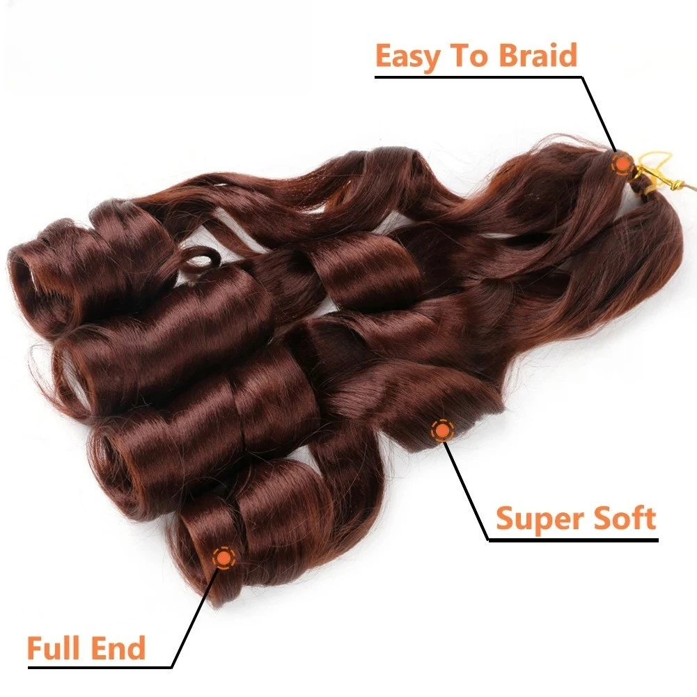 الاصطناعية ياكي فضفاض موجة الكروشيه تجديل الشعر 22 بوصة كروشيه اصطناعي الشعر أومبير تجديل الشعر الفرنسي تجعيد الشعر الاصطناعية