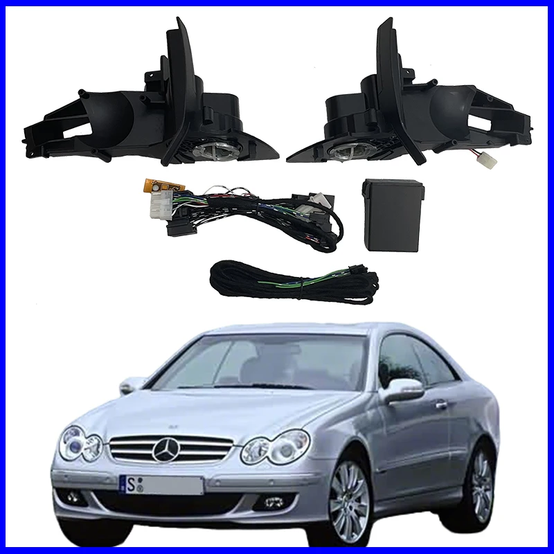 

Для Benz CLK350 2005 2006, автоматический интеллектуальный автоматический автомобиль, электрическое боковое зеркало заднего вида, складная система, комплект, аксессуары для модуля