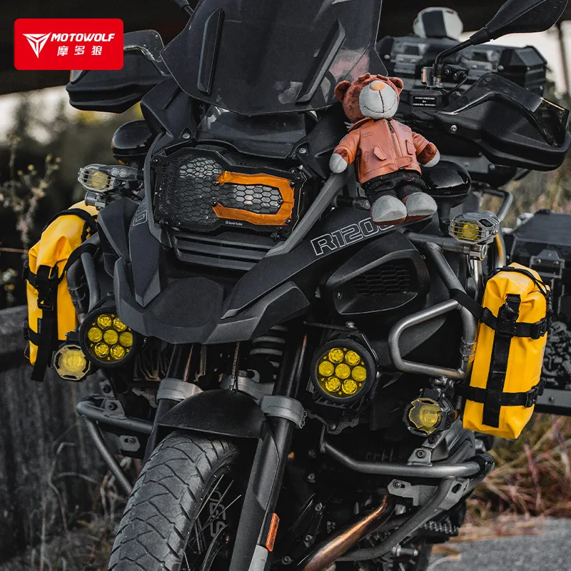MOTOWOLF Motorcycle Riding Bumper Bag Large Capacity Waterproof Quick-remove Side Hanging Bag Motorcycle Waterproof Side Bag