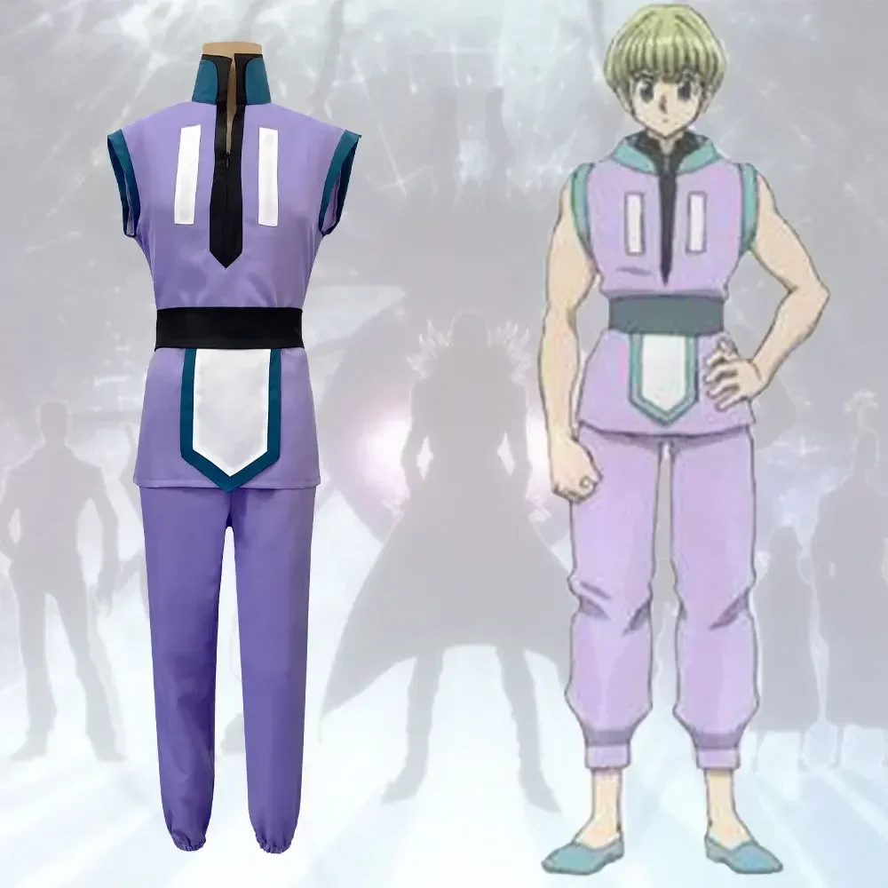 

Anime Hunter X Hunter Shalnark Cosplay Costume Top Pants Halloween Party Carnival Outfit For Adult Uniform 2026