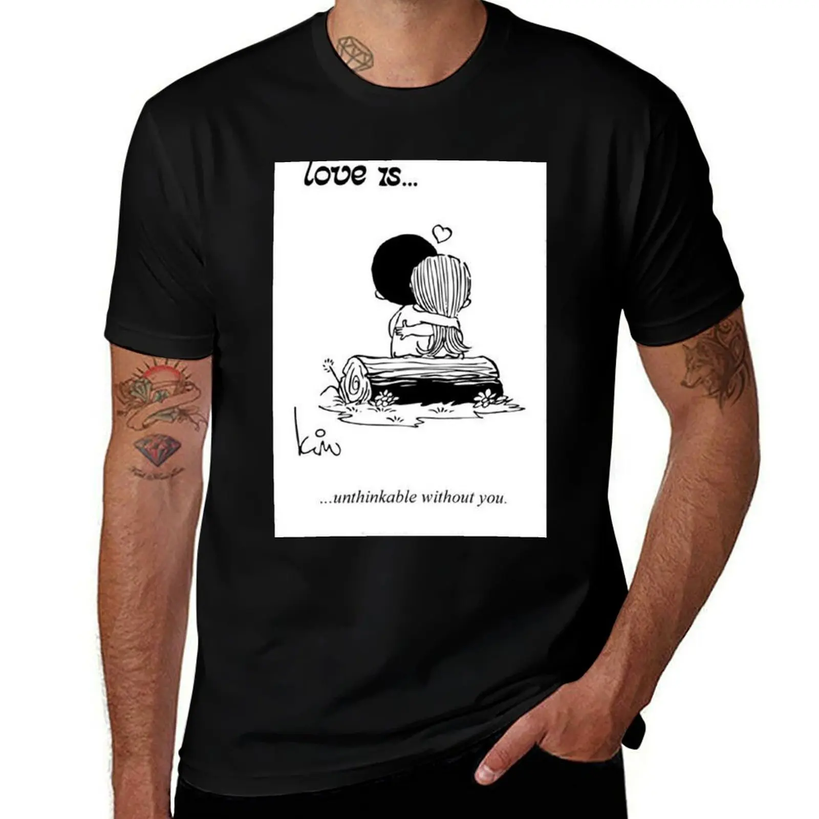 

Love Is T-Shirt Christmas Casual Short Sleeve Top