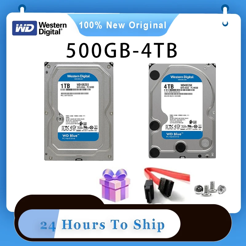 Western Digital WD BLUE 500GB 1TB 2TB 3.5