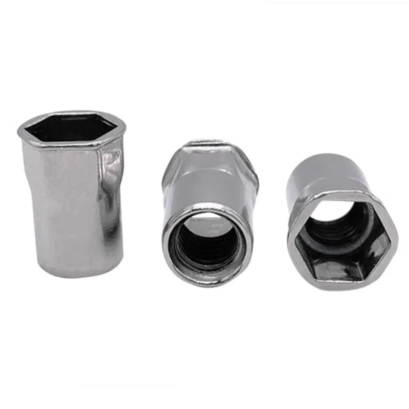 M3 M4 M5 M6 M8 M10 ステンレス鋼半皿頭小縮小皿頭ねじリベットインサートナットサートキャップリベットナット