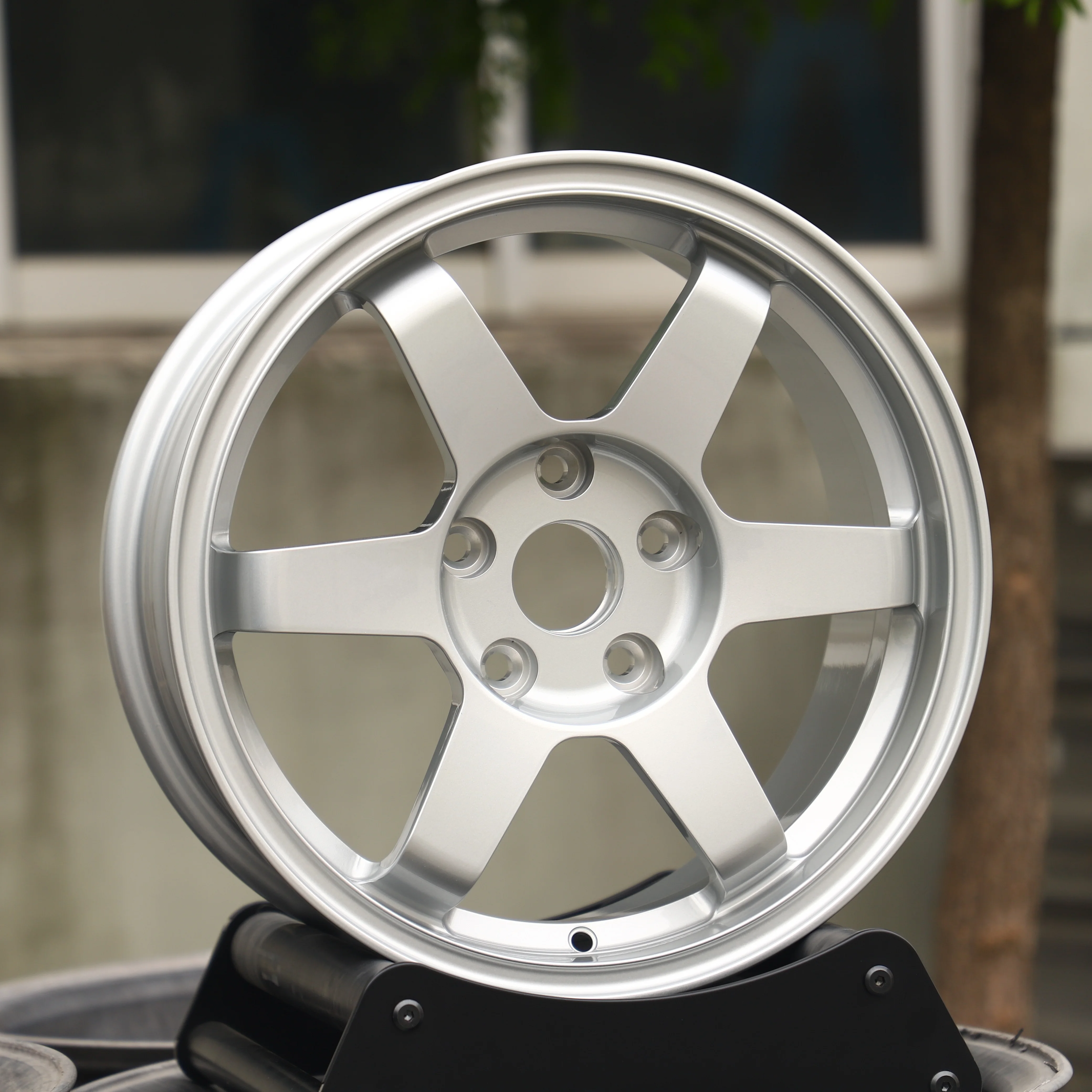For 17-24 INCH Deep Dish GLOSS Silver 5X114.3 Alloy Aluminium Forged Wheels for Golf 5 gti Golf 7 gti Mk5  Mk6 gti Golf Cart Whe