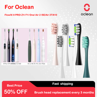 Replacement Brush Heads For Oclean X/ X PRO/ Z1/ F1/ One/ Air 2 Sonic Electric Toothbrush Head DuPont Original Bristle Nozzles