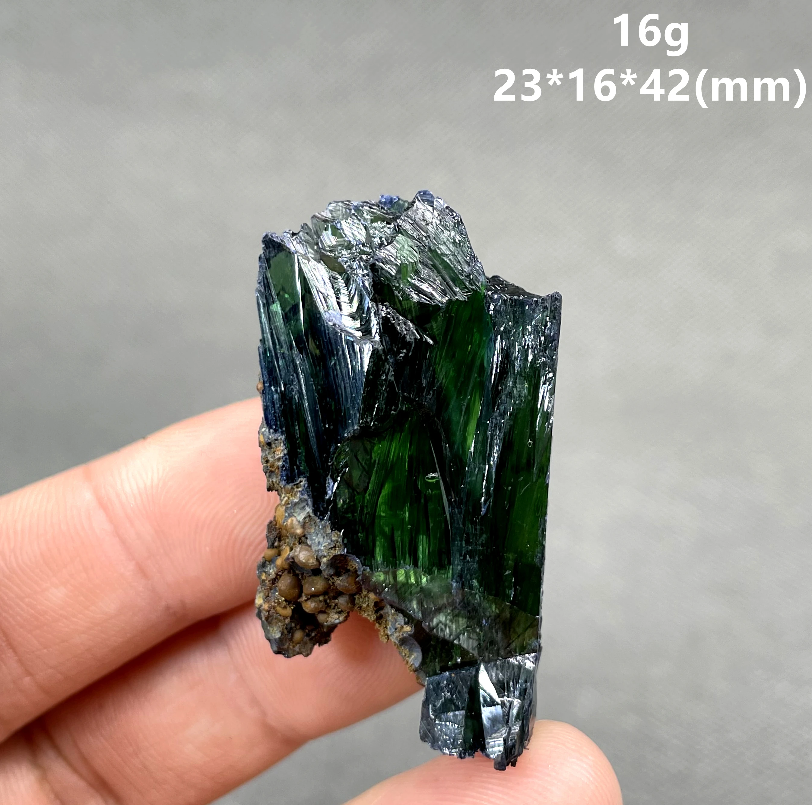 NEW! 100% natural rare Brazil  Vivianite (Blue ironearth) mineral specimen stones and crystals healing crystals