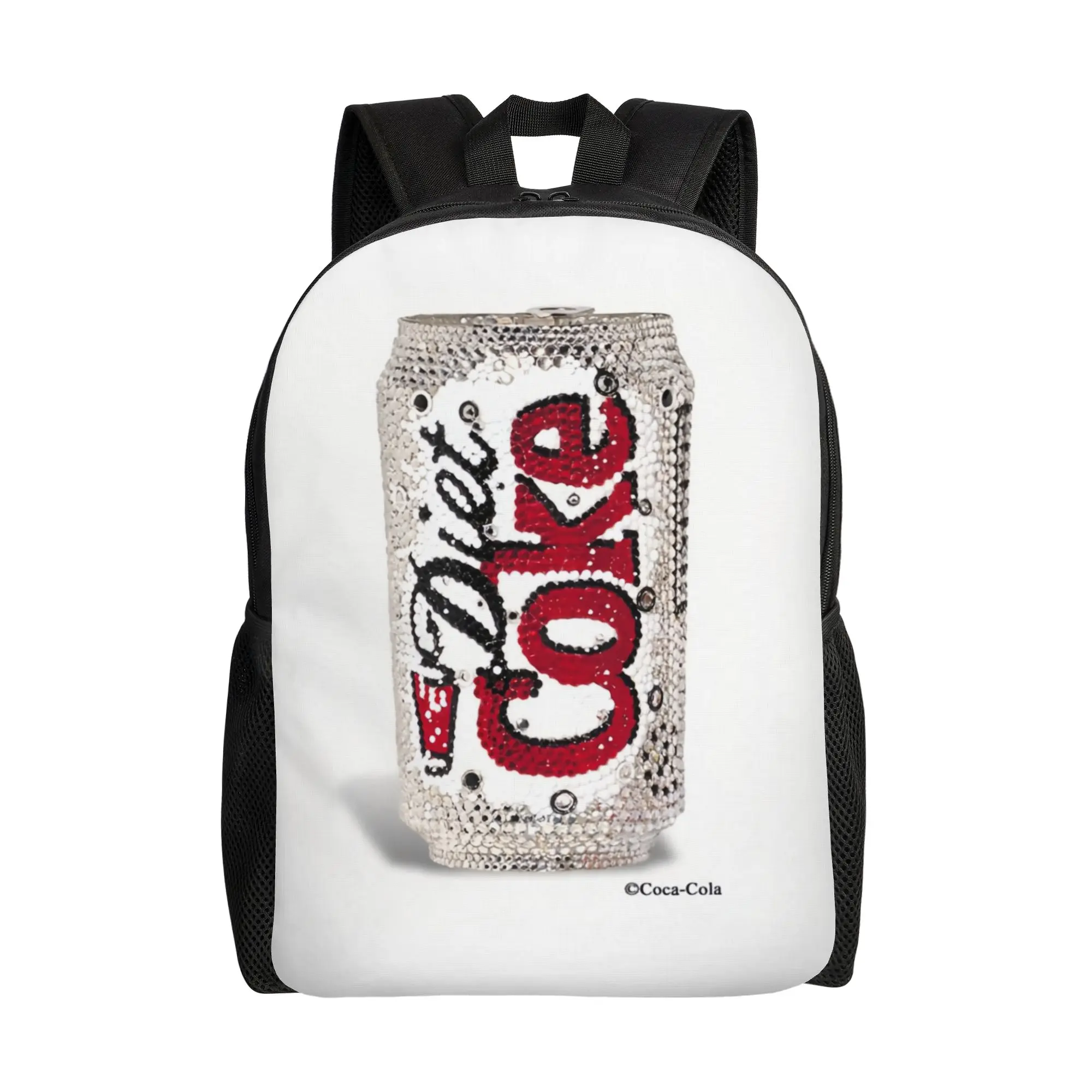 

Сумка-рюкзак dDiet Coke со стразами в форме банки, модная женская сумка для ноутбука большой вместимости, к новому учебному году
