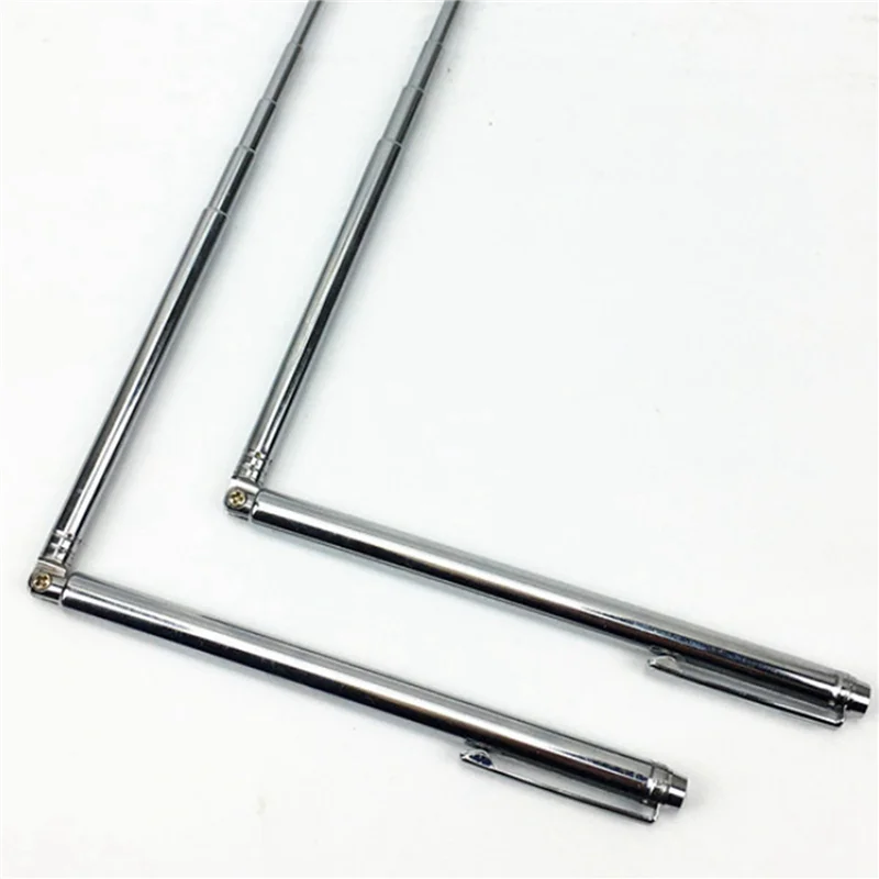 B50B-2PCS المحمولة التغطيس قضيب كاشف المياه أداة قابل للتعديل قضبان مرنة العرافة روح المياه شبح الذهب مدفونة العناصر