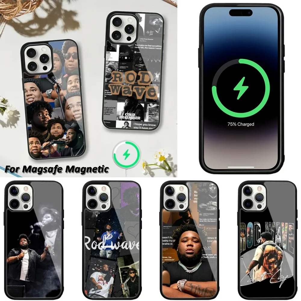 

Rapper R-Rod W-Wave Phone Case For iPhone 16,15,14,13,12,11,Plus,Pro,Max,Mini Magsafe Magnetic Wireless Charging