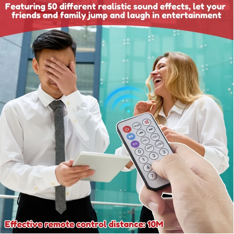 Fart Machine With Remote Fart Noise Maker Machine With 50 Different Realistic Sounds Portable Wireless Controlled - view 4