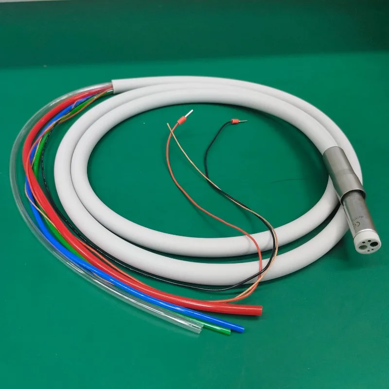 Best USA Style 6 Hole Lab Handpiece Tube Tubing Plastic Connector Super High Quality Hose for High Speed Water Pipe  Tools Parts