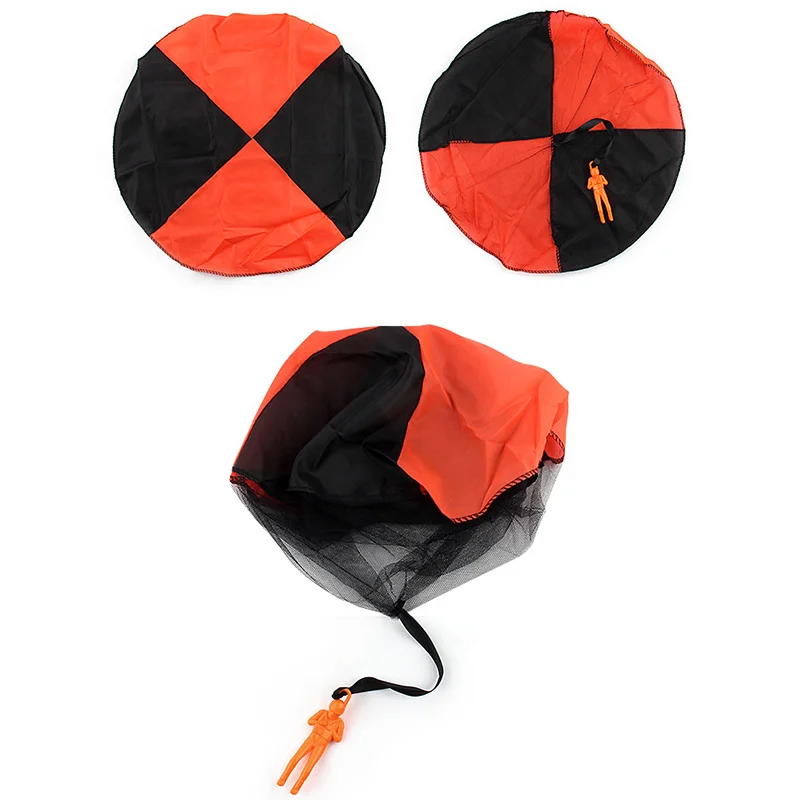 4pcs Hand Throwing Parachute Mini Soldier Funny Toy Kid Outdoor Game Play Educational Toys Fly Parachute Sport for Children Toy