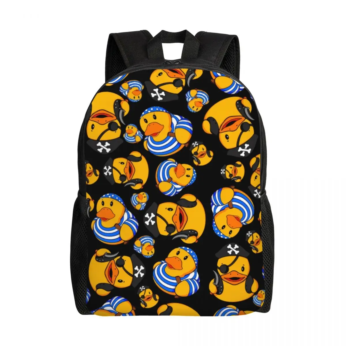 

Custom Cute Cartoon Ducks Laptop Backpack Women Men Fashion Bookbag for College School Student Bags