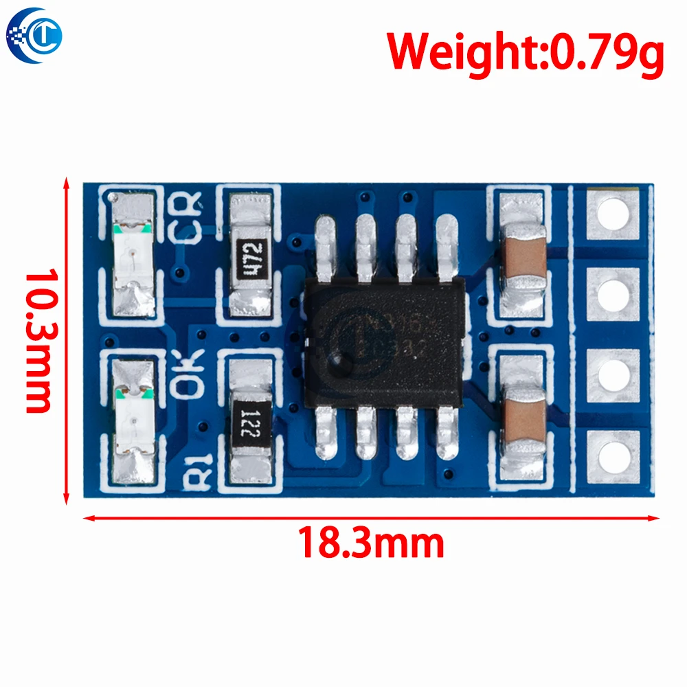 MPPT 태양광 충전 컨트롤러, LiPo 리튬 이온 배터리 충전기 모듈, SD05CRMA 태양광 패널 배터리 충전, 1A, 4.2V, 3.7V, 18650