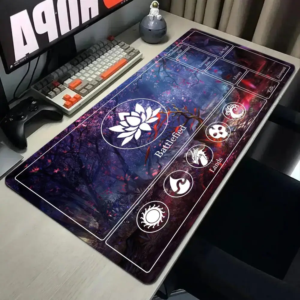 landscape game Mouse Pad 900x400MM Large Gaming Mousepad Keyboard Gamer Rubber Anti-wrinkle Anti-Slip Bottom Desk Mat