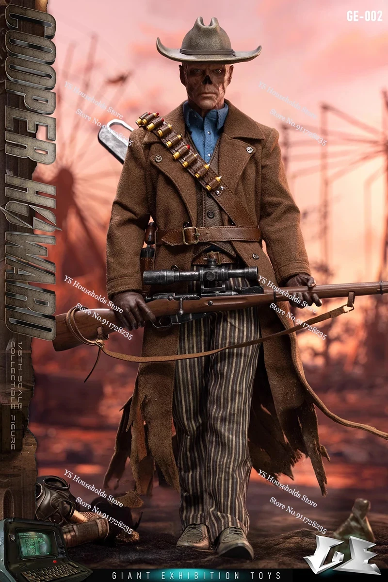 GE-002 1/6 Schaal Zombie Ghost Cooper Howard Action Figure 12-Inch Pop voor Film Rollenspel Giant Tentoonstelling speelgoed Collectie