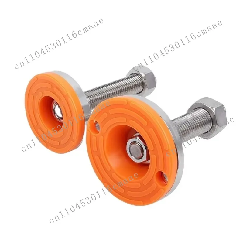 Industrial screw machine foot seat anti-rust fixed stainless steel cup-shaped adjustment foot pad anti-skid and shock-proof