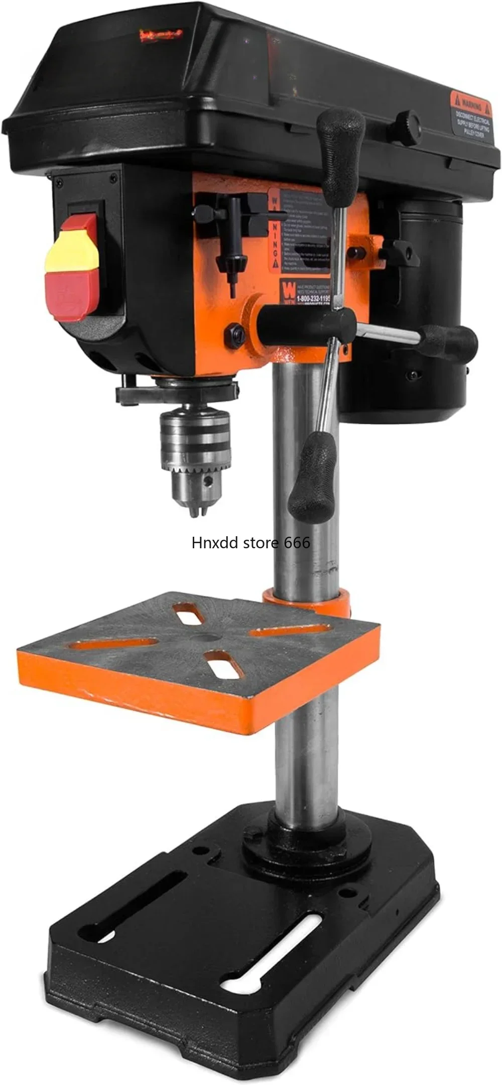 2.3-Amp 8-Inch 5-Speed Benchtop Drill Press & DPA2513 24-by-12-Inch Drill Press Table with an Adjustable Fence and Stop Block