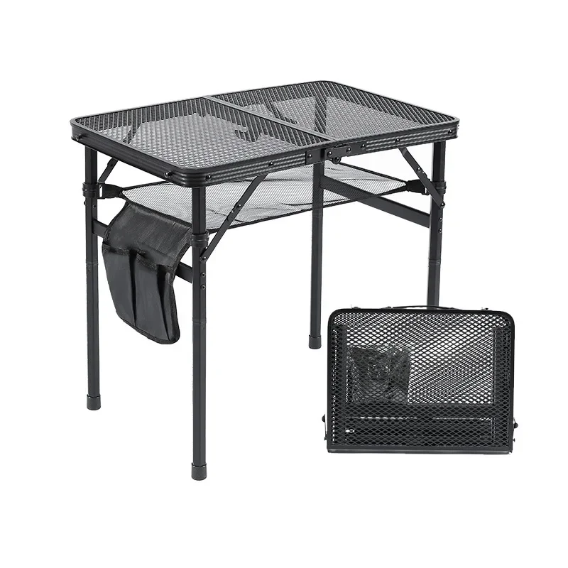 

Outdoor folding table Portable ultra-light picnic camping table Aluminum alloy foldable camping night market stall folding table