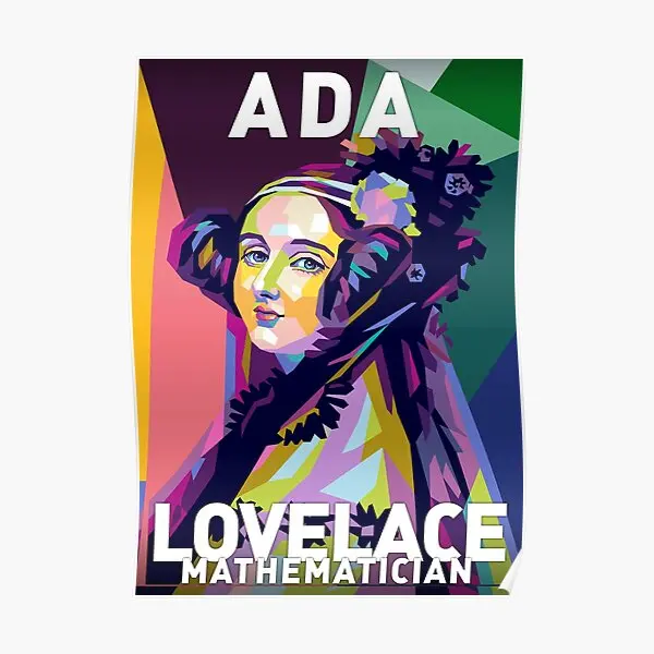 

Плакат Ada Lovelace с забавным принтом, Современная комната, картина на стену, домашняя картина, Декор, ВИНТАЖНАЯ фотография, без рамки