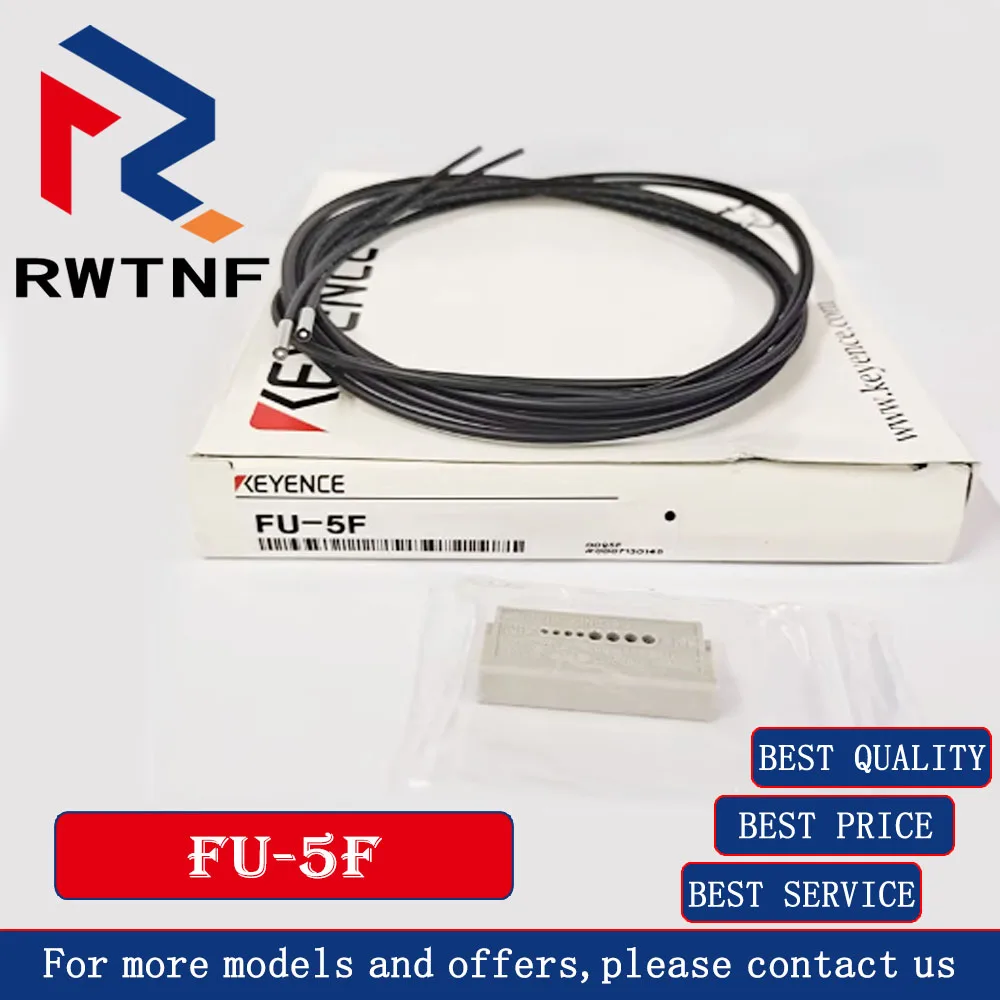 Genuine FU-5F KEYENCE optical fiber sensor with diameter of 3MM