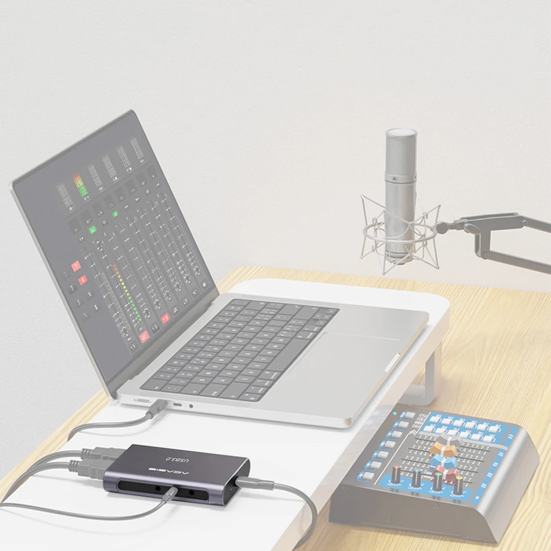 Acasis 4K Video USB 3.0 Chụp Ảnh Thẻ Kép HDMI-Tương Thích 1080P 60fps Camera HD Tiểu Ly Cho OBS Bắt Thẻ Trò Chơi Sống