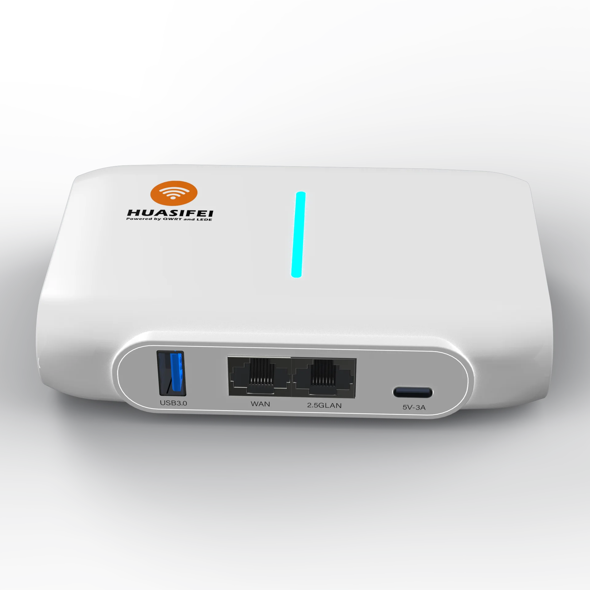 Fudy 하이 퀄리티 듀얼 밴드 휴대용 미니 와이파이 6 무선 라우터, 2.5G LAN 포트, 3000Mbps