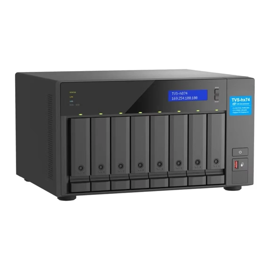 Forever Servers Storage Rack case TVS-h874T
