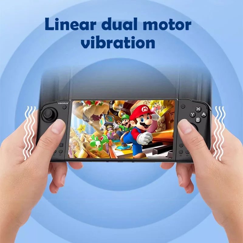 Coioris-Nintendo Switch pro用の6軸コントローラー,ジョイスティック,HD,振動,ジョイスティック